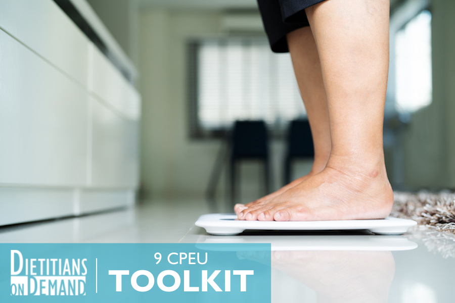 Weight Management Toolkit 9 CPEU Dietitians On Demand