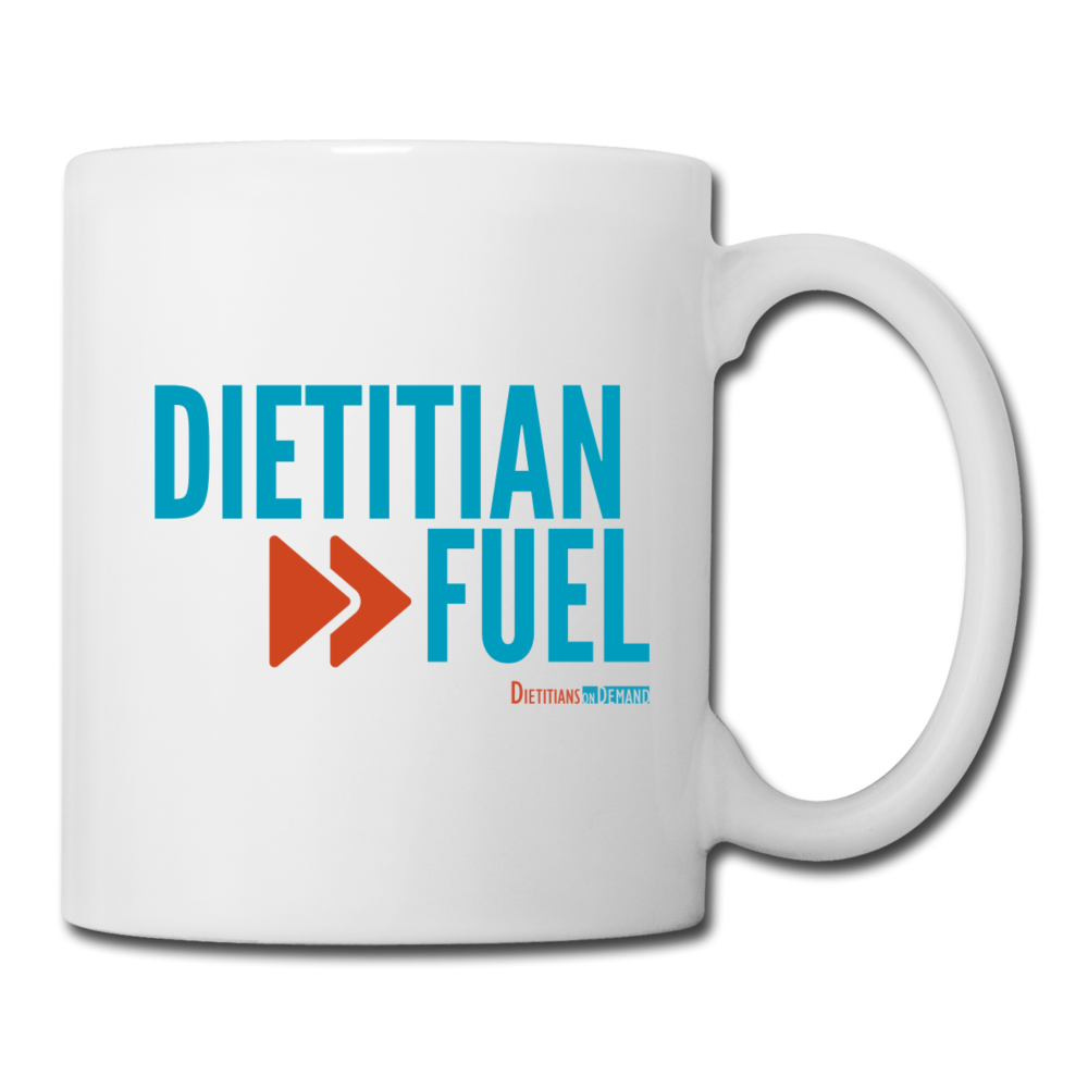 Dietitian Fuel Ceramic Mug - white