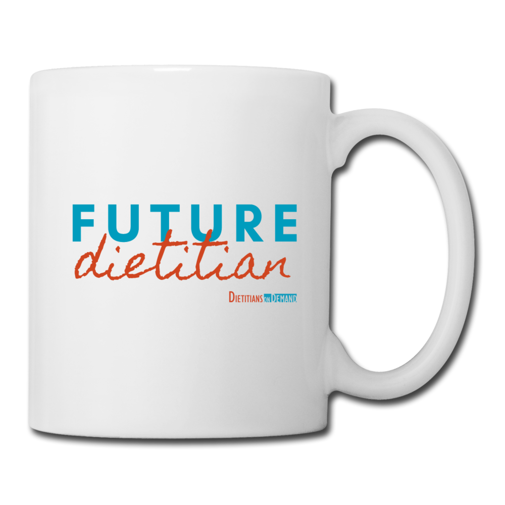 Future Dietitian Ceramic Mug - white