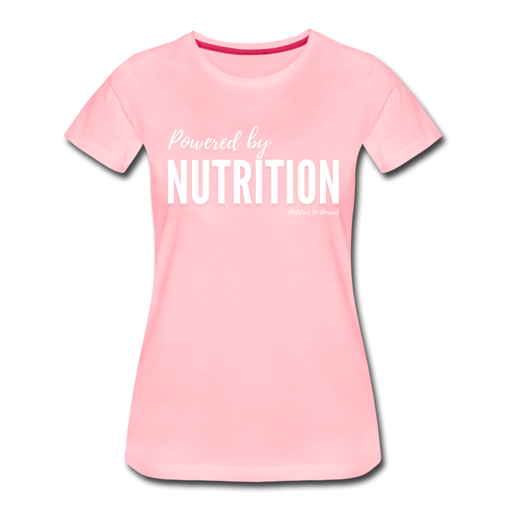 Powered By Nutrition Tshirt - pink