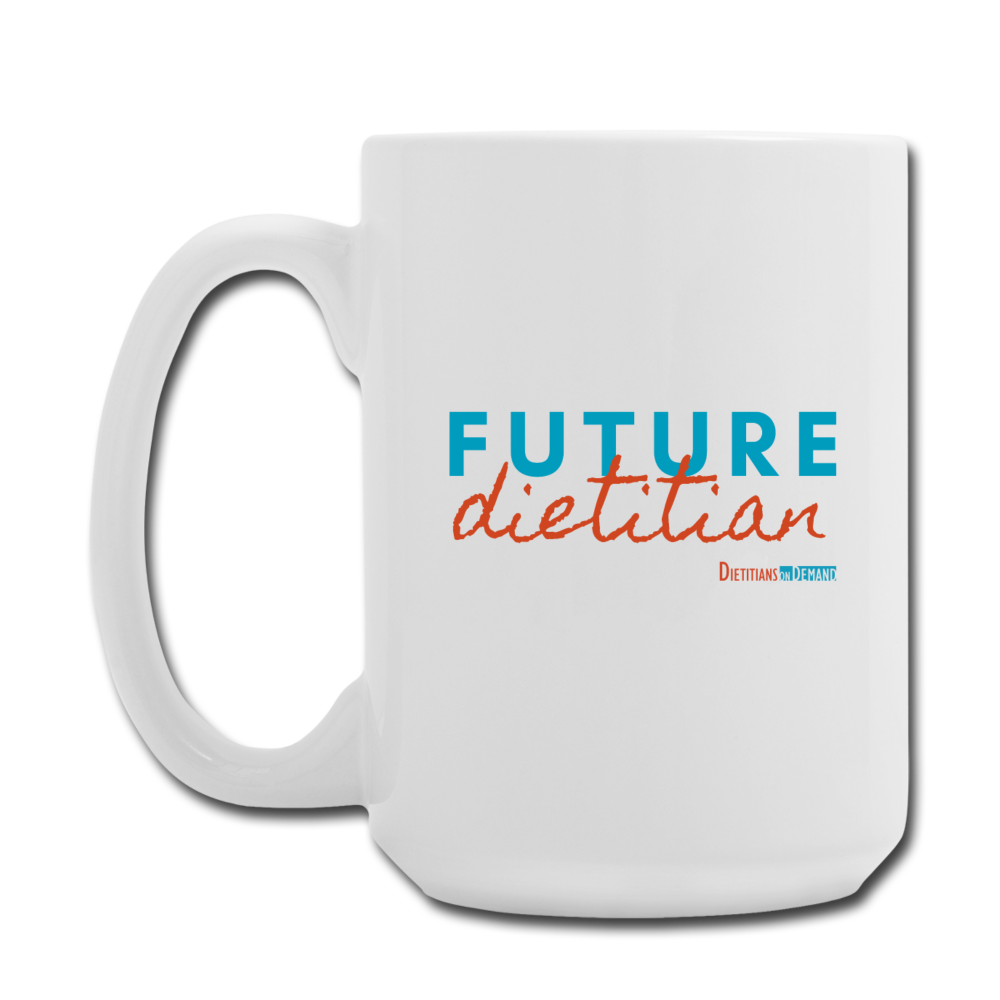 Future Dietitian Ceramic Mug 15 oz - white