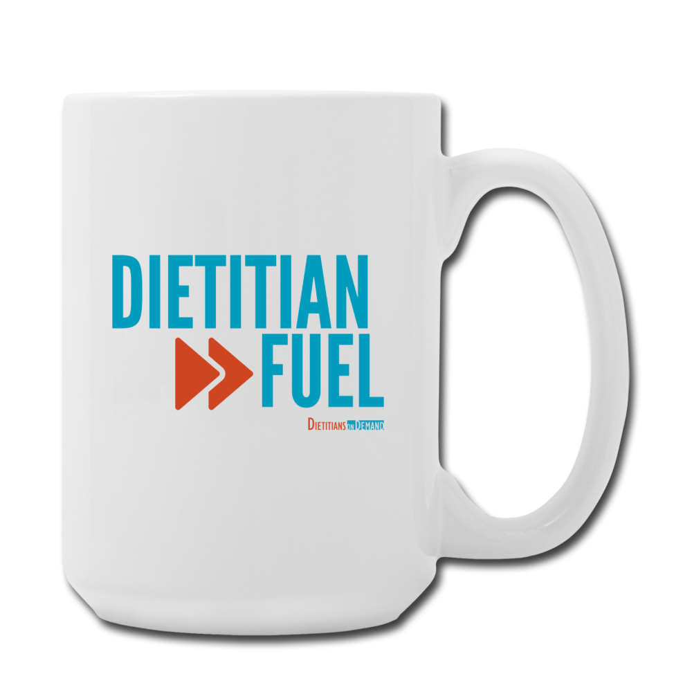 Dietitian Fuel Ceramic Mug 11 oz - white