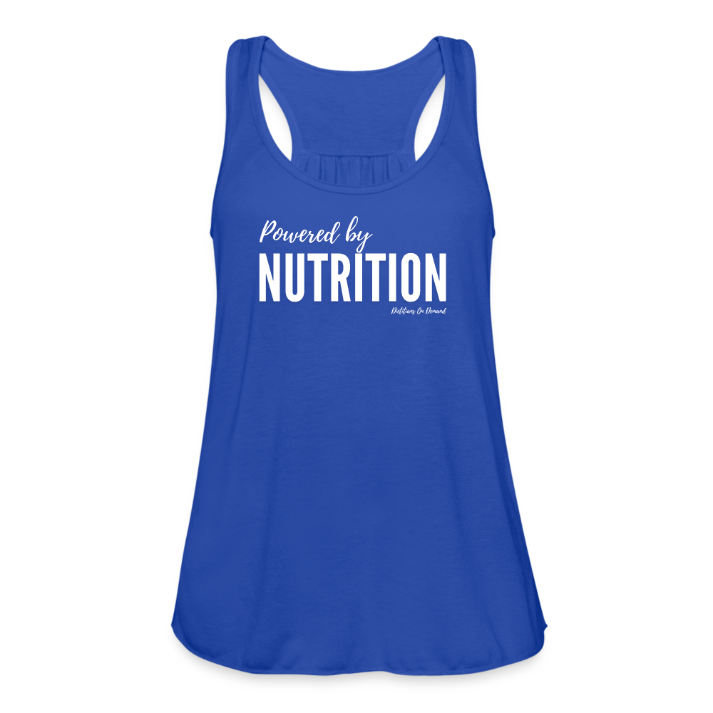 Powered by Nutrition Women's Tank Top - royal blue
