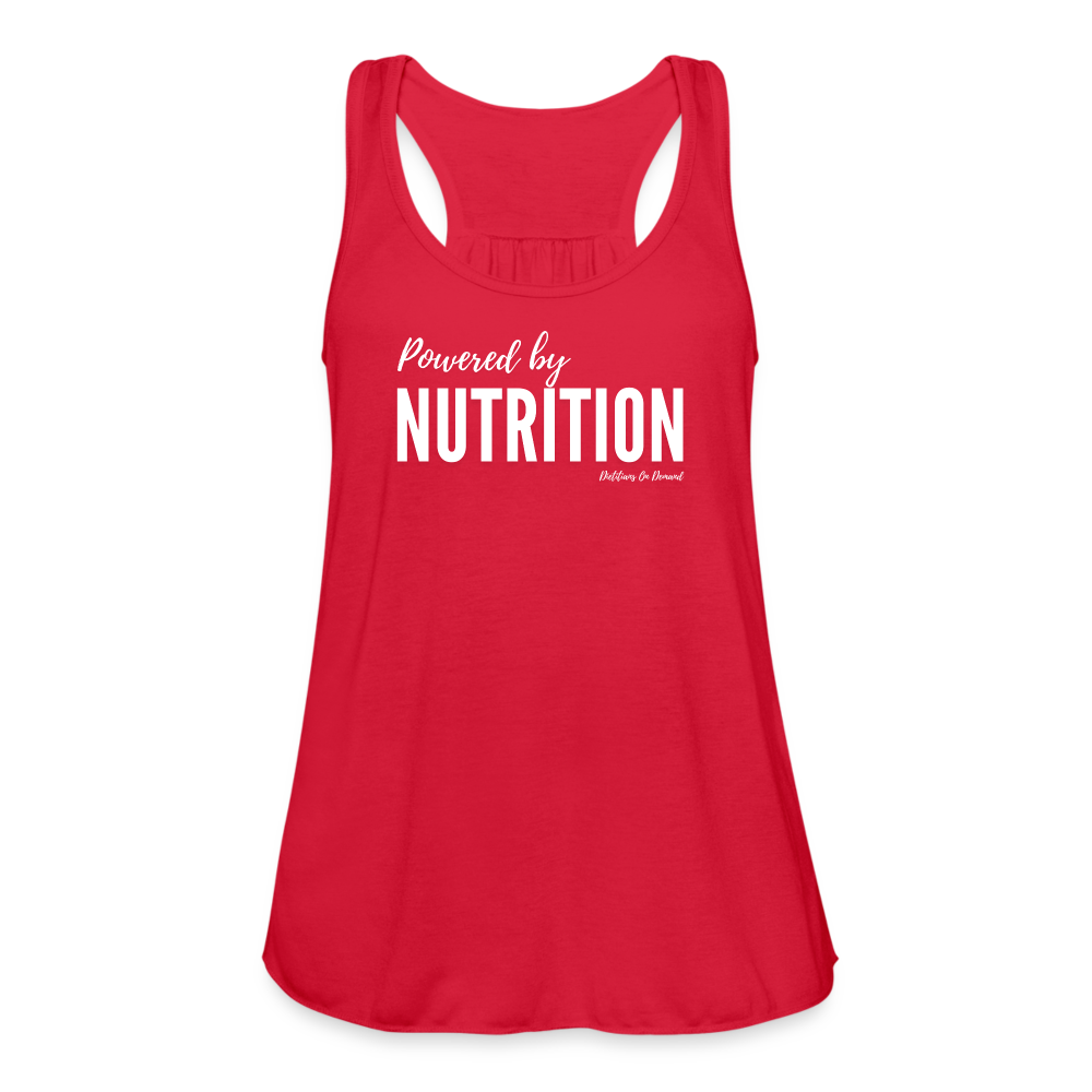 Powered by Nutrition Women's Tank Top - red