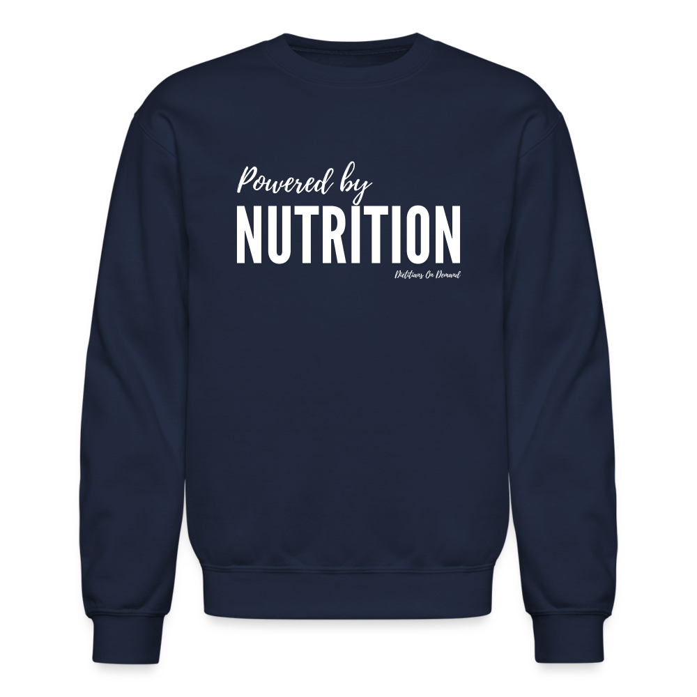Powered by Nutrition Crewneck Sweatshirt - navy