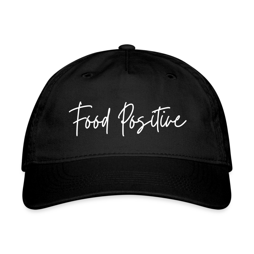 Food Positive Baseball Cap - black